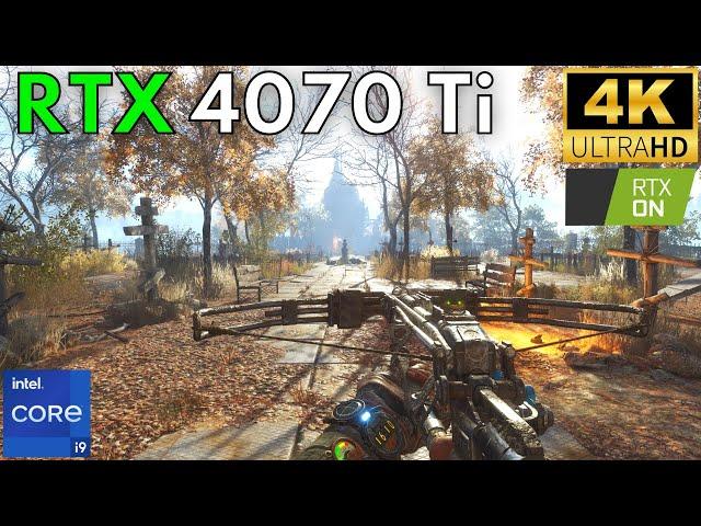  LIVE | Metro Exodus: RTX 4070 Ti + i9 13900K | 4K | Ultra Settings Ray Tracing