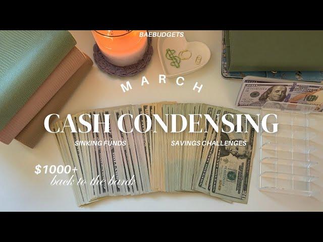 cash condensing | bill exchange | $1000+ to the bank | march 2024