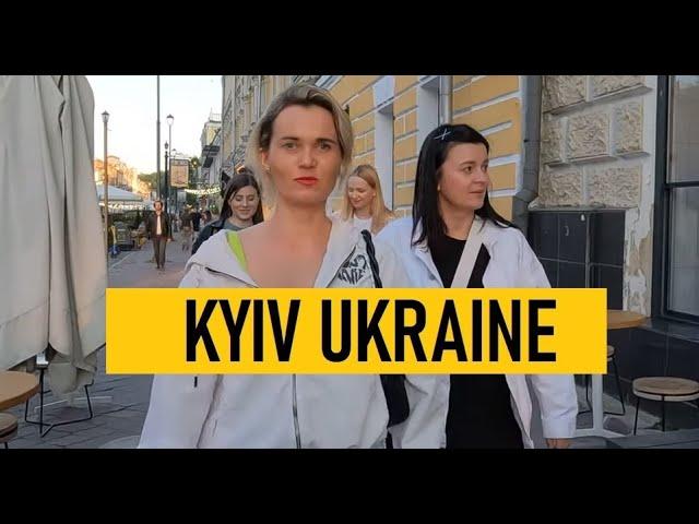 Kyiv, Ukraine- Summer Walk 2023 - 4K