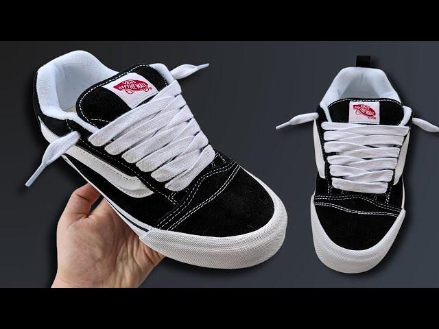 How to Lace Knu Skool Vans (Perfectly!)