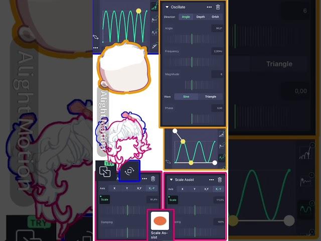 Graphs I use! 🫶//alight motion #gacha #gachalife #tutorial #gachatrend #trend #viral #alightmotion