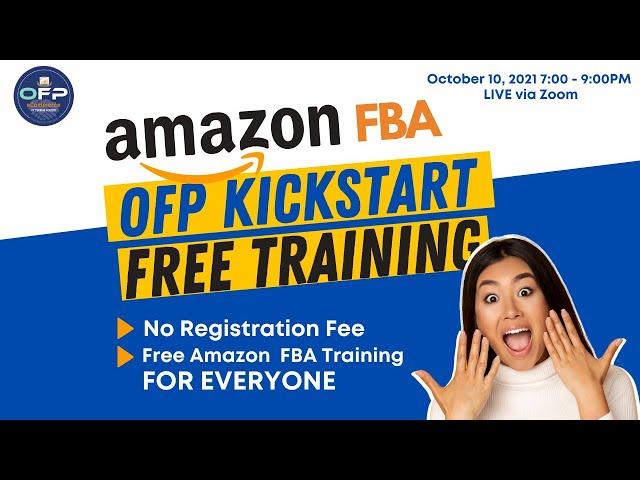 Amazon Virtual Assistant / Store Manager - Amazon FBA OFP Kickstart Free Training (Part 1)