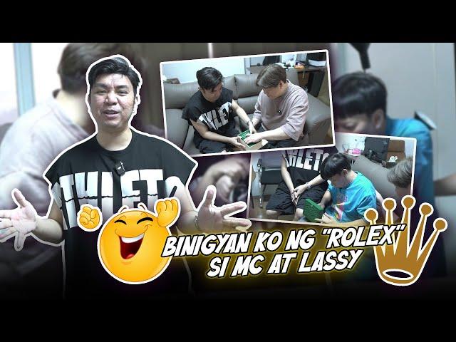 BINIGYAN KO NG "ROLEX" SI MC AT LASSY (SOBRANG SAYA NILA) | CHAD KINIS VLOGS