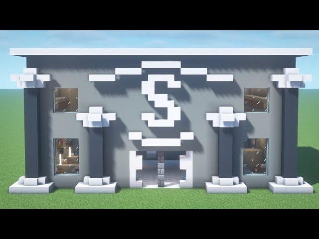 How To Build a Bank in Minecraft - Minecraft Tutorial