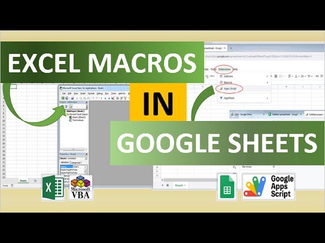 Excel Macros in Google Sheets: An Introduction to Google Apps Script