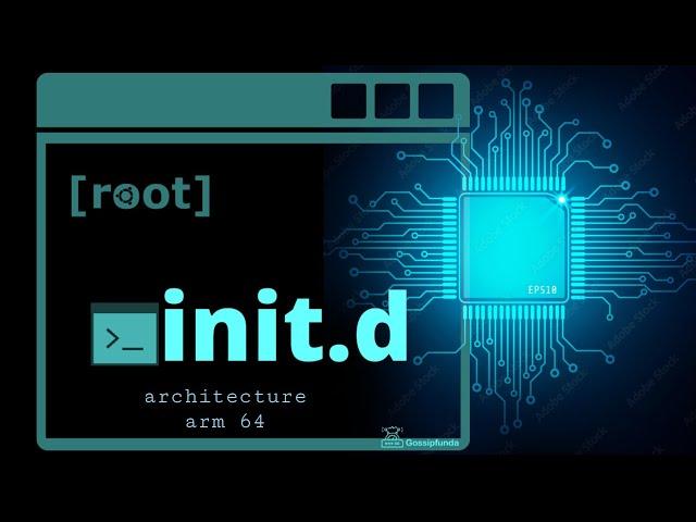 init.d script execution file for arm 64