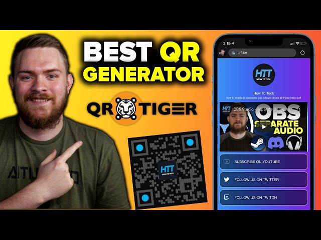 BEST SOCIAL MEDIA QR CODE GENERATOR for Business, Streaming, & More!