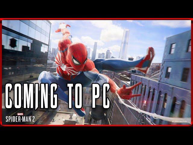 Marvel's Spider Man 2 Is Coming To PC