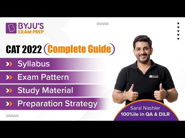 CAT 2022 | Detailed CAT Syllabus 2022, CAT Study Material & Monthwise CAT Preparation Strategy