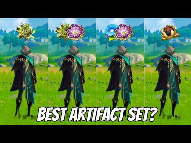 Which is The Best Artifacts?Set For Alhaitham ?|| Comparison {Genshin Impact}