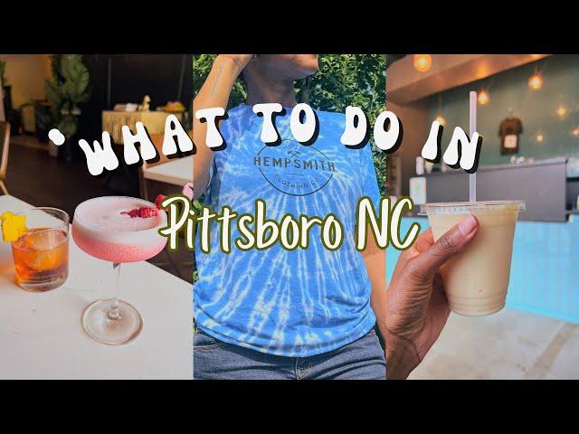 What To Do In Pittsboro NC / Chatnam County / Small Town NC / Where to Visit in North Carolina