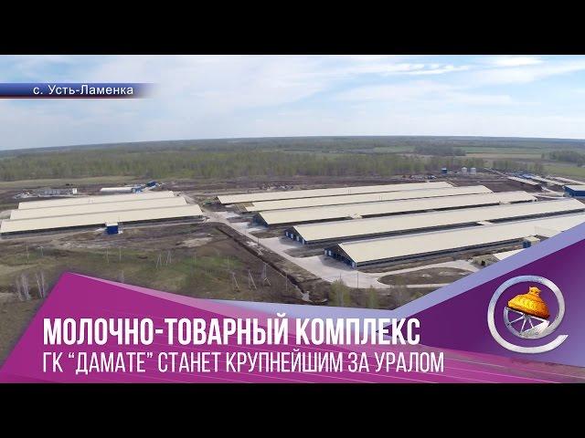 Молочно-товарный комплекс ГК "Дамате" станет крупнейшим за Уралом