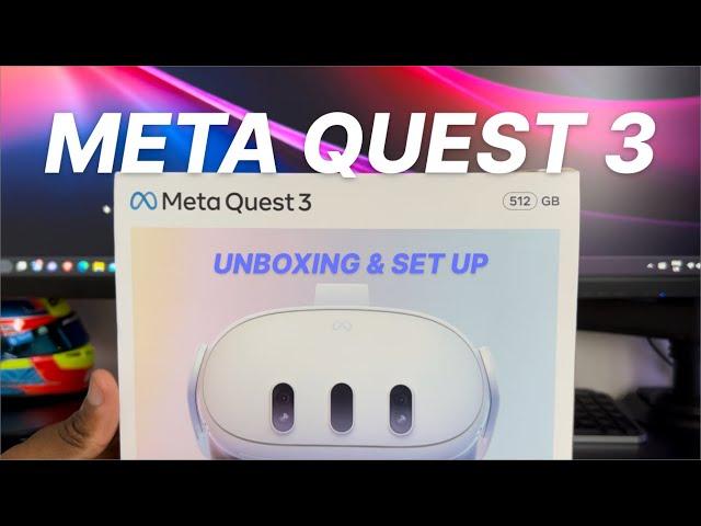 Meta Quest 3 Unboxing & Set Up! First Experience Impression!