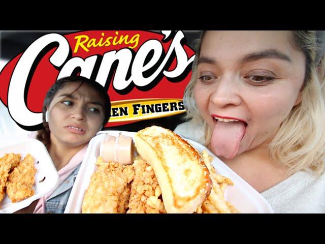 FRIED CHICKEN MUKBANG! Tasting Raising Canes