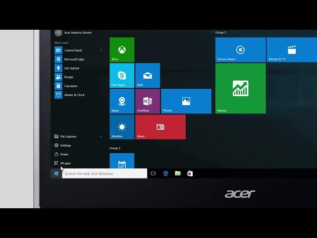 Windows 10 - How to Use the Start Menu in Full Screen