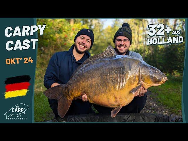 32+ uit Nederland, 3x 30+ op de Merenye en nieuwe actieplas | Karpervissen | Carpy Cast 24 oktober 