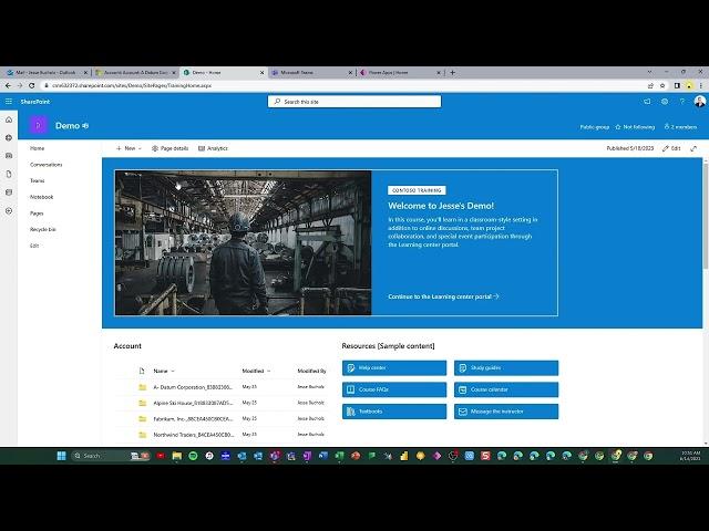 Dynamics 365 Sales Demo