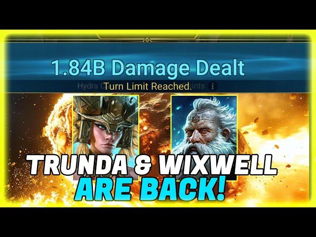 BILLIONS OF DAMAGE AGAIN WITH TRUNDA AND WIXWELL IN HYDRA! RAID SHADOW LEGENS