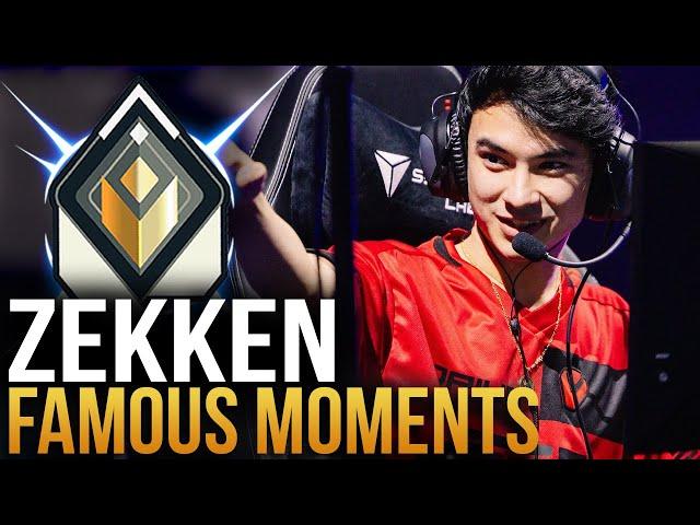 ZEKKEN'S MOST FAMOUS MOMENTS - Valorant Montage (2020 - 2025)