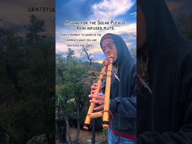 Reiki Infused Flute For The Solar Plexus