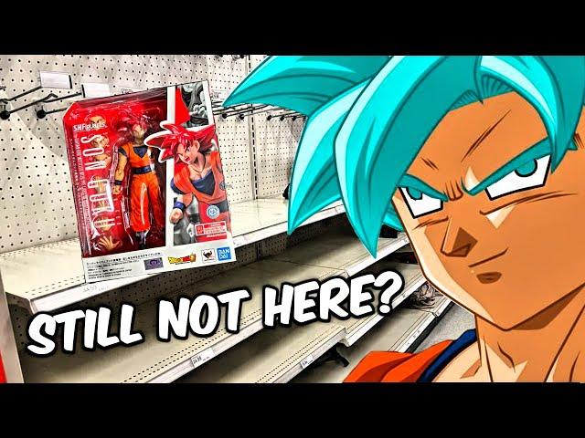 Dragon Ball SH Figuarts Hunt for NEW Super Saiyan God Goku Continues