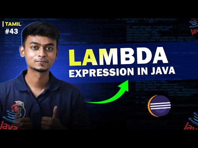 #43  Lambda expression in Java | In Tamil | Java Tutorial Series | Error Makes Clever