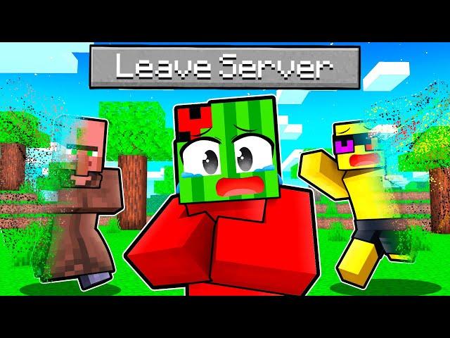 Melon LEAVES FOREVER In Minecraft!