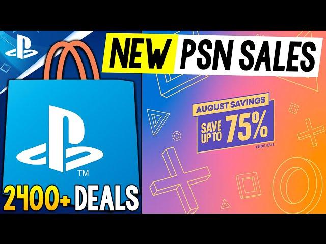 Gigantic NEW PSN SALES Live Now! August Savings Sale + Games Under $15 (NEW PlayStation Game Deals)