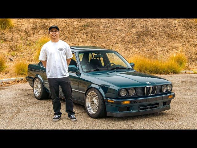 Coffee Run With Chris And His This Track Ready 1991 BMW E30!