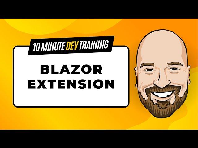 Timesaving Blazor Extension for Visual Studio