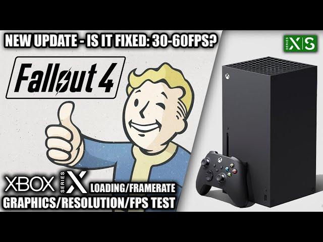 Fallout 4: Next Gen Update 2 (FIXED) - Xbox Series X Gameplay + FPS Test