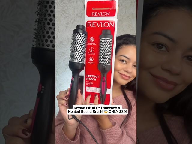 Revlon FINALLY Launched A Heated Round Brush & It’s ONLY $30!  #revlonprofessional