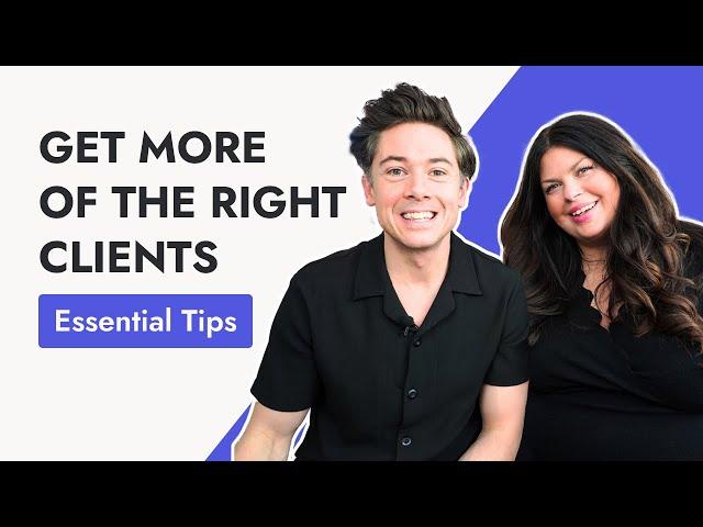 How to Get More of THE RIGHT Salon Clients