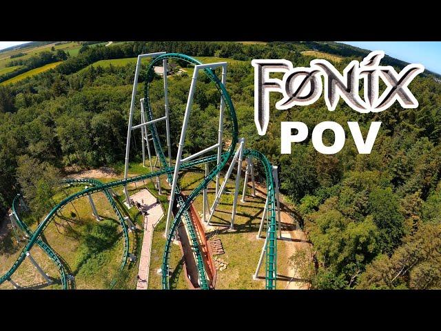 Fønix Front Row POV Fårup Sommerland New for 2022 Vekoma Roller Coaster