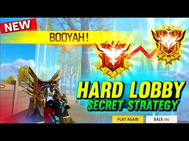 RANK PUSH WITH REGION PLAYERS  | GRANDMASTER HARD LOBBY GAMEPLAY - GARENA FREE FIRE