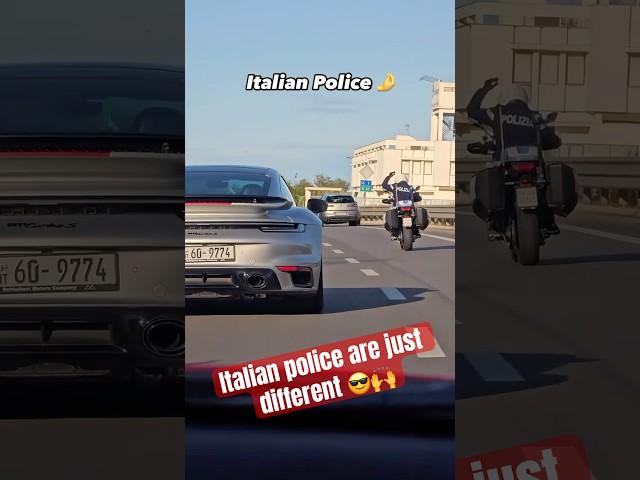 Only in Italy  Italian Police are just different! ️ 