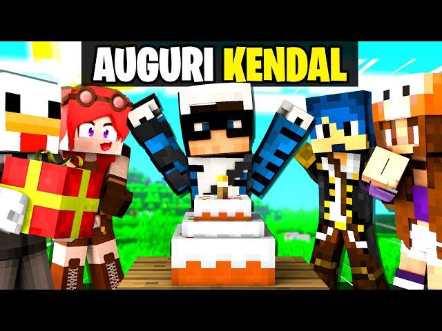 IL COMPLEANNO DI KENDAL SU MINECRAFT - ITA