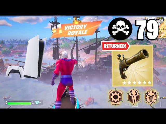 79 Elimination Solo Vs Squads "Zero Build" PS5 Gameplay Wins ( Fortnite Chapter 5 Season 3)