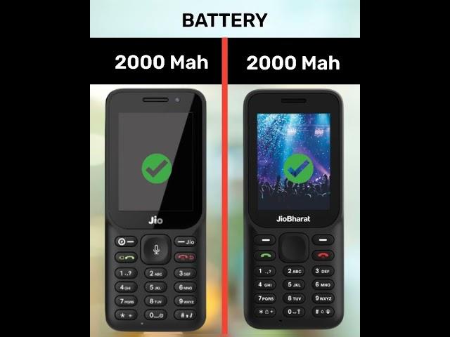 Jio F320B vs JioBharat B1 4G -New Jio Phone