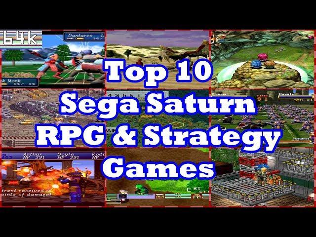 Top 10 Sega Saturn RPG & Strategy Games