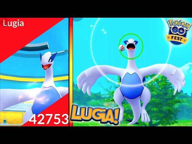 LEGENDARY LUGIA RAID IN POKÉMON GO! MY FIRST LEGENDARY IN POKÉMON GO!