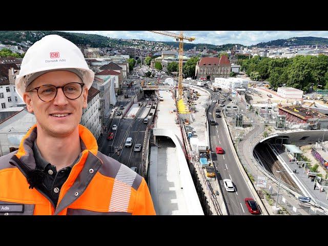 Stuttgart 21: Bahn baut Straßentunnel für B14 in der Stuttgarter Innenstadt