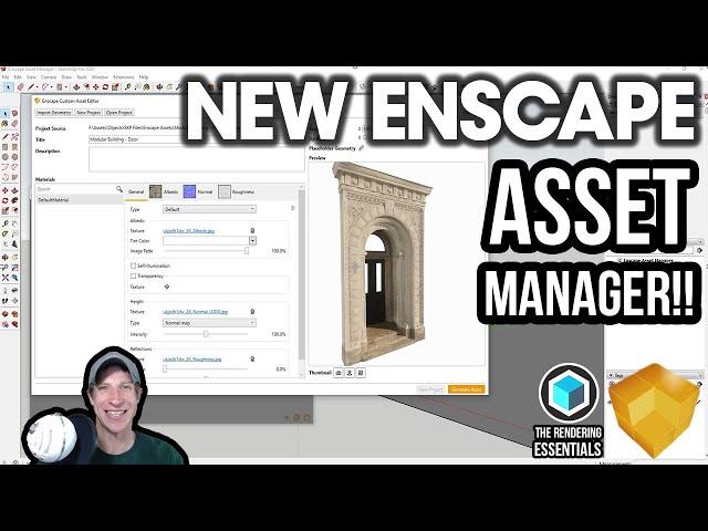 Create CUSTOM ASSETS for Enscape with the Enscape Asset Manager!