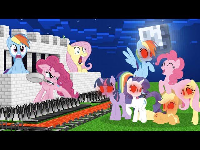 Evil My Little Pony vs Most Secure Tower in Minecraft