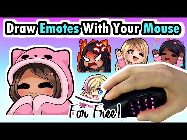 How to Draw Emotes With Your MOUSE