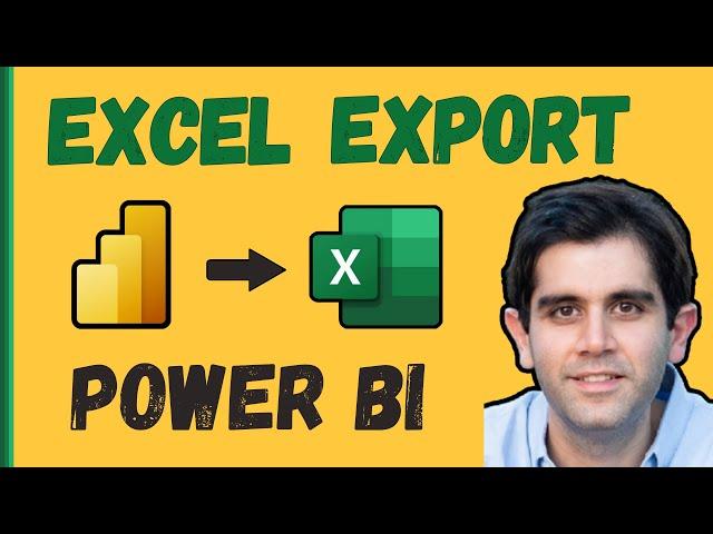 How to Export Power BI Data to Excel | Query against a dataset