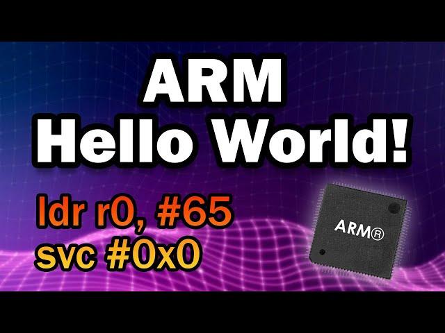 You Can Learn ARM Assembly Language in 15 Minutes | ARM Hello World Tutorial