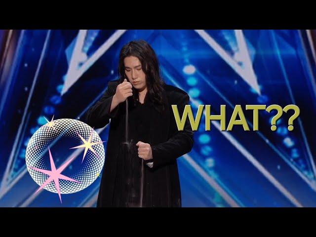 How Does Young Min Do This?  Performs Sand Magic | Auditions | AGT 2024