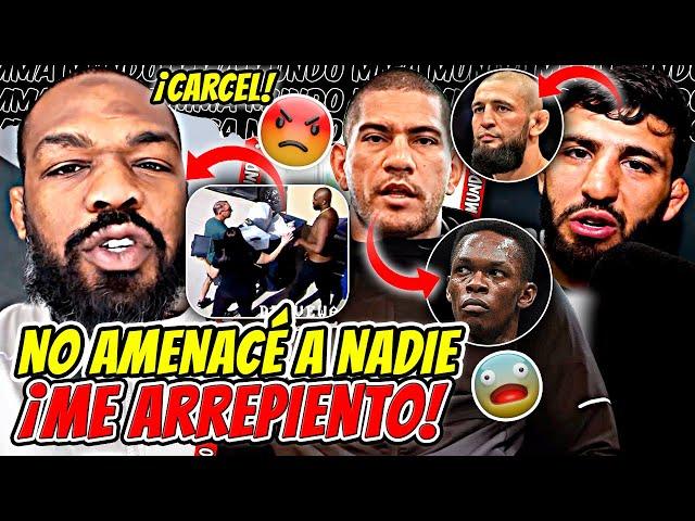 Jon Jones DEMANDADO por ATACAR AGENTE de DROGAS! Alex Pereira MENSAJE a Israel Adesanya!