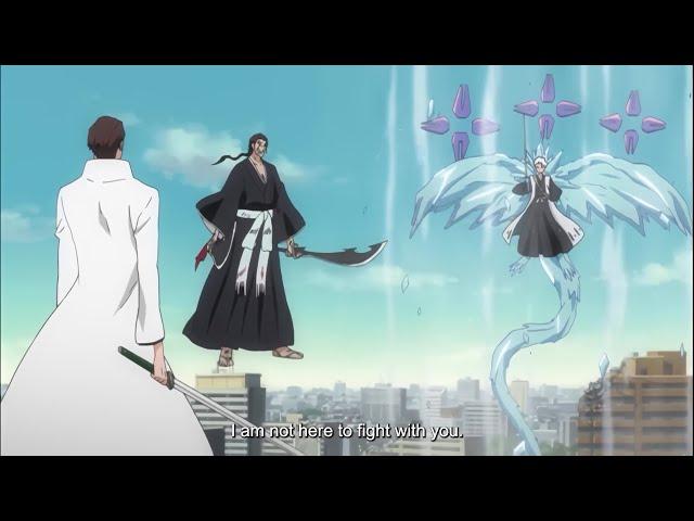 Aizen VS Captains & Vizards English Sub